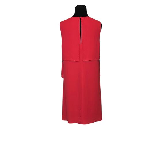BCBGMAXAZRIA Red Drape Mini Dress size M - Picture 2 of 16
